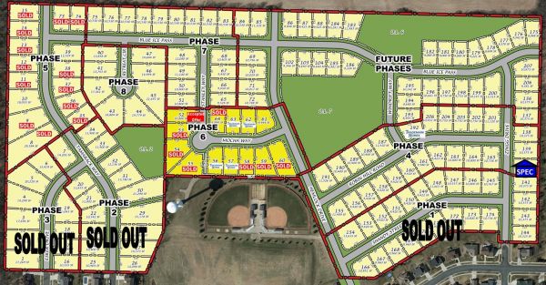 Kettle Creek North lots for sale for single family homes in Verona, Wisconsin.