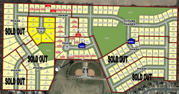 Kettle Creek North lots for sale for single family homes in Verona, Wisconsin.